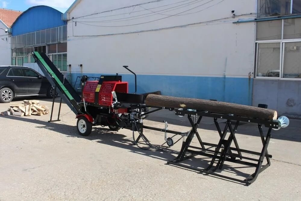 Дровокол с приводом от бензинового двигателя HUNTER 7-12